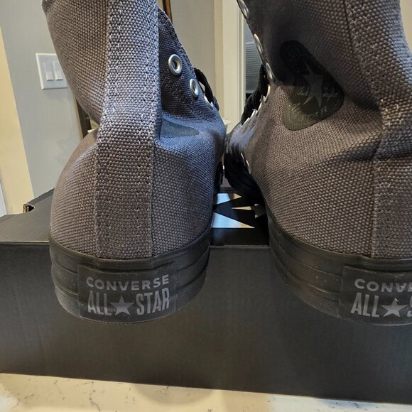 Converse - Chuck Taylor All Star High Top Shoes (A10511C) mens Size 10 NEW BLACK - Picture 6 of 13